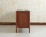 Chandigarh Solid Wood Sideboard Cabinet Furniselan Brown Finish