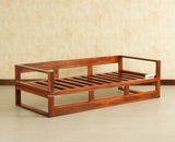 Copenhagen Sheesham Sofa Cum Bed Maple Finish