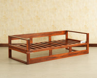 Copenhagen Sheesham Sofa Cum Bed Maple Finish