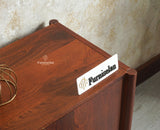 Chandigarh Solid Wood Sideboard Cabinet Furniselan Brown Finish