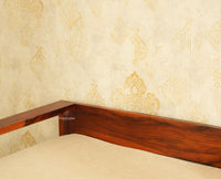 Copenhagen Sheesham Sofa Cum Bed Maple Finish
