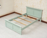 Alexandria Wooden Single Size Bed Kids Bed, Hostel Bed, Guest Bed for Home, PG & Small Rooms Furniselan Silt Green