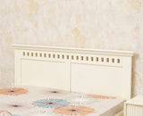 Alexandria Wooden Single Size Bed Kids Bed, Hostel Bed, Guest Bed for Home, PG & Small Rooms Furniselan Frosty White