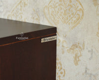 Verona Grid Wooden Tv Cabinet Media Unit Furniselan grey finish