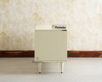 Verona Grid Wooden Tv Cabinet Media Unit Furniselan frosty white