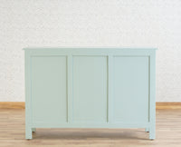 Brazil Wooden Two Glass Door Bar Cabinet Furniselan Silt-Green