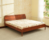 Wellington Solid Wood King Size Bed Brown Finish
