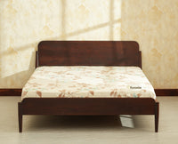 Wellington Solid Wood King Size Bed Grey Finish