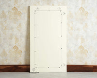 Bengaluru Solid Wood Frame with Mirror Furniselan Frosty White