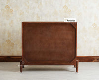 Italy Wooden Sideboard cabinet- 2 Doors and Drawers Furniselan Grey Finish