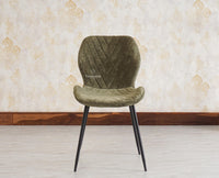 Maverick Living Study Chair Dining Chair set of Two Furniselan - Green