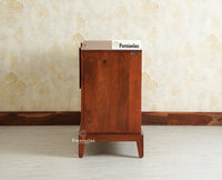 Brisbane Elite Storage Two Door Wooden Cabinet Sideboard Furniselan Brown Finish