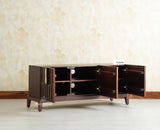 Brisbane Elite Storage Three Door Wooden TV Cabinet Media Unit Furniselan grey finish