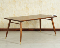 Wellington Solid Wood King Size Bed Teak Finish