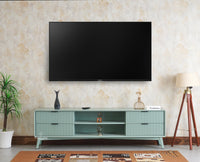 Bengaluru Solid Wood TV Cabinet Four Drawer Furniselan - Silt Green