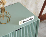 Bengaluru Solid Wood TV Cabinet Four Drawer Furniselan - Silt Green
