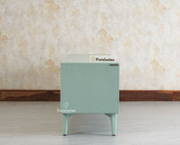 Bengaluru Solid Wood TV Cabinet Four Drawer Furniselan - Silt Green