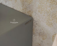 Bengaluru Solid Wood Wide Six Drawer Chest of Drawers Furniselan - Cool Grey