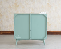 Bengaluru Solid Wood Wide Six Drawer Chest of Drawers Furniselan - Silt Green