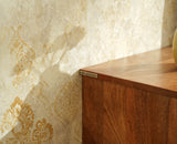 Poland Solid Wood Bedside Table One Door Natural Oak Finish