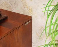 Puebla Solid Wood Six Drawer Chest of Drawer Furniselan Brown Finish
