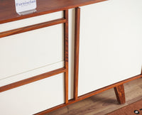 Louis Large Sideboard Cabinet - Sideboard - Furniselan - Frosty-White