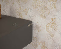 Bengaluru Solid Wood 3 Drawer Console Table Furniselan Slate-Grey