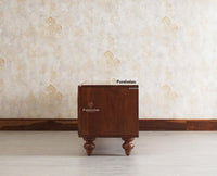 Wilson Solid Wood Four TV Cabinet Cabinet Furniselan-Brown-Finish