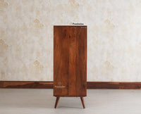 Brussels Wooden Two Door Cabinet Furniselan - Brown-Finish