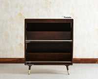 Boston Wooden Shoe Rack Cabinet Flip-down Doors Furniselan Grey Finish