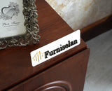 Italy Wooden One Door Nightstand Bedside Table Furniselan Grey Finish
