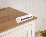 Mumbai Solid Wood Two Door Wardrobe Furniselan Frosty White