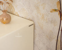 Bengaluru Solid Wood Three Drawer Chest of Drawer Furniselan Frosty White