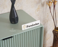 Bengaluru Solid Wood Two Door Cabinet Sideboard Furniselan Silt Green