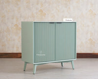 Bengaluru Solid Wood Two Door Cabinet Sideboard Furniselan Silt Green