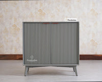 Bengaluru Solid Wood Two Door Cabinet Sideboard Furniselan Cool Grey