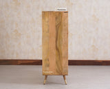 Boston Solid Wood Shoe Rack Cabinet - Sideboard - Furniselan - Natural-Finish