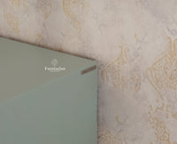 Bengaluru Solid Wood Tall Bar Cabinet Furniselan Silt Green