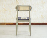 Boston Solid Wood Rattan Cane Chair Set of Two Furniselan Cool-Grey