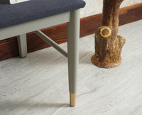Boston Solid Wood Rattan Cane Chair Set of Two Furniselan Cool-Grey