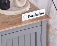 Spain Solid Mango Wood Sideboard Cabinet- Three Doors Furniselan