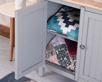 Spain Solid Mango Wood Sideboard Cabinet- Three Doors Furniselan