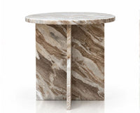 Nyla Sawar Marble Coffee Table Set of 2 - Sawar Marble 