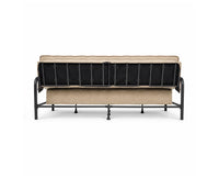 Lennox Tufted Convertible Sofa Bed -  Brown