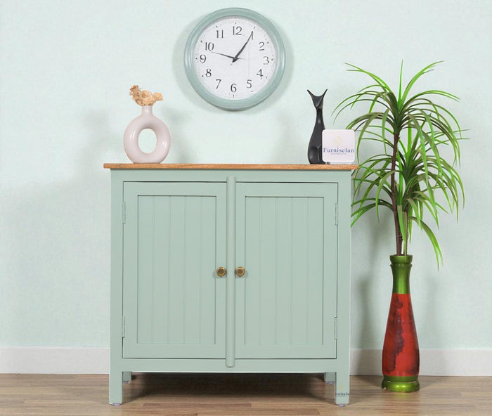 Spain Solid Mango Wood Sideboard Cabinet- Two Doors Furniselan