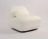 Adrienne Bell Chair – Modern Upholstered Bell Chair for Home &  Café White