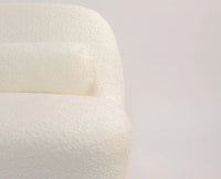 Adrienne Bell Chair – Modern Upholstered Bell Chair for Home &  Café White