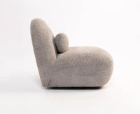 Adrienne Bell Chair – Modern Upholstered Bell Chair for Home &  Café Grey