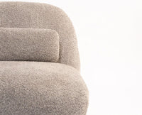 Adrienne Bell Chair – Modern Upholstered Bell Chair for Home &  Café Grey