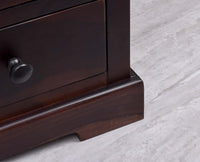 Ajmer Royal Arc Sheesham Wood Wardrobe - Wardrobes & Cabinets - Furniselan - Rosewood - Finish
